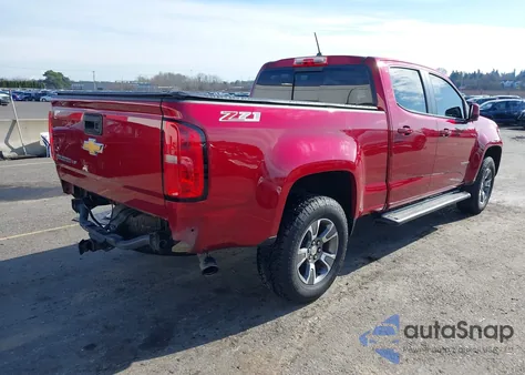 2018 Chevrolet Colorado Z71 из США, поврежденный, VIN 1GCGTDEN1J1116661